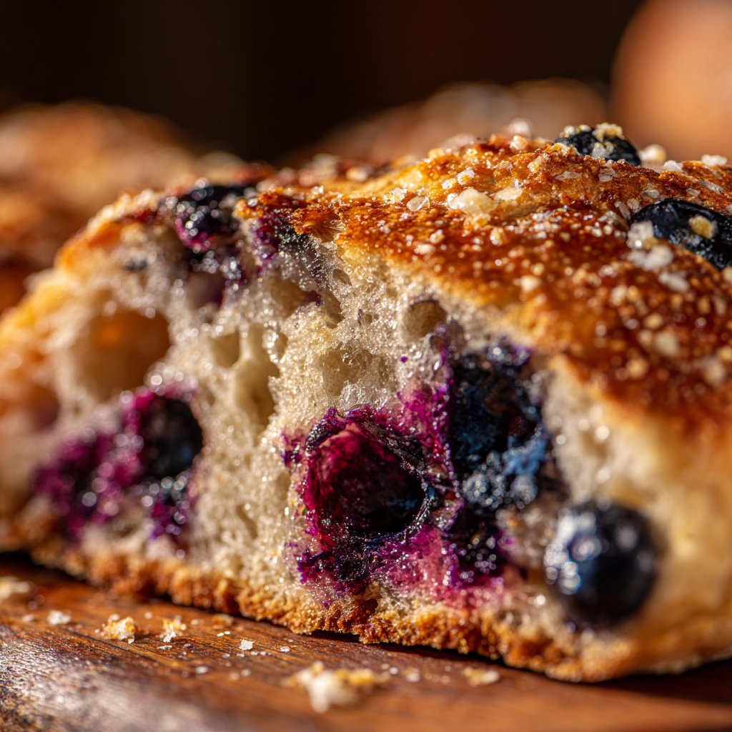 Blueberry Lemon Sourdough Bread Easy