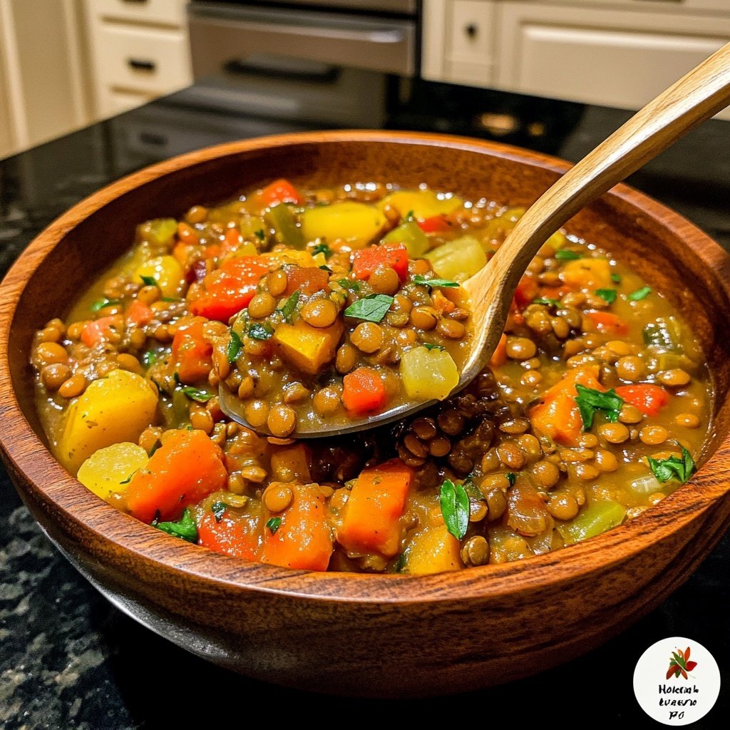 Healthy Lentil Vegetable Stew