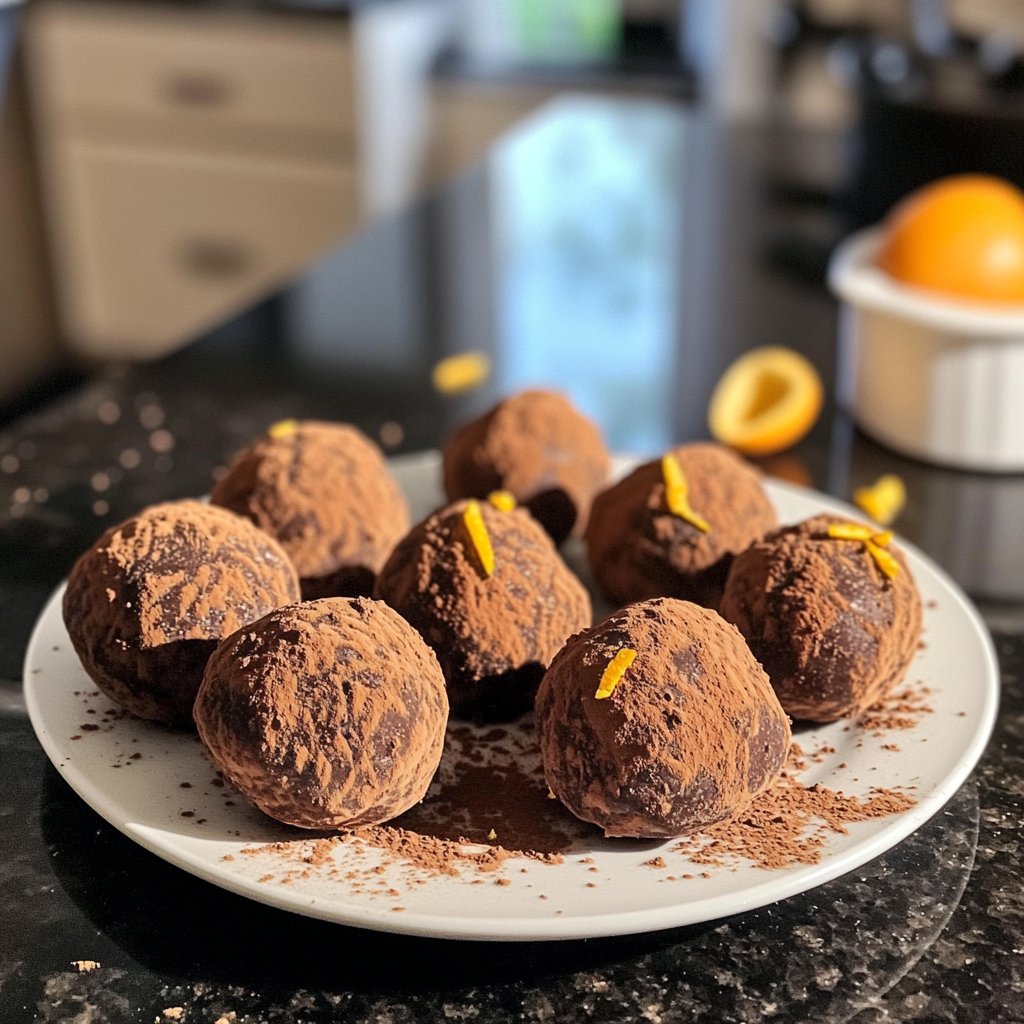 Chocolate Orange Truffles