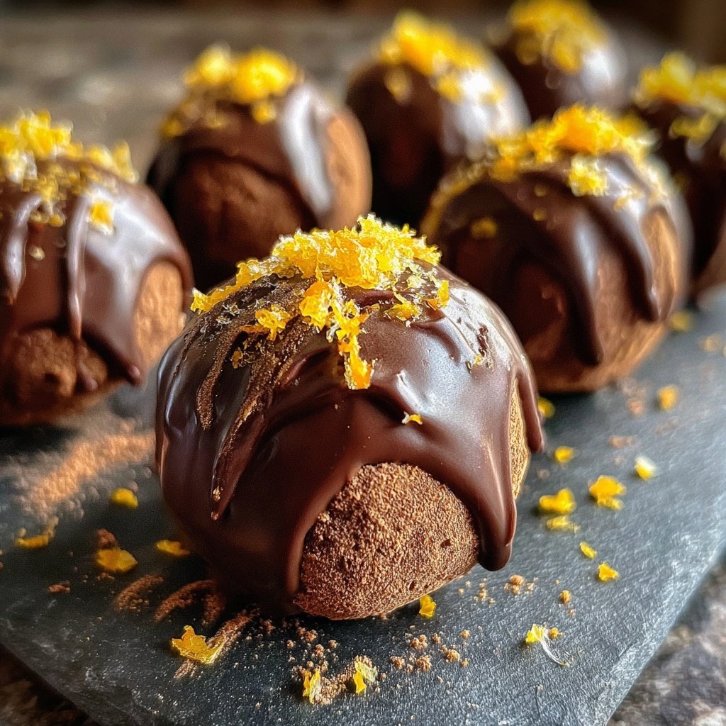 Chocolate Orange Truffles