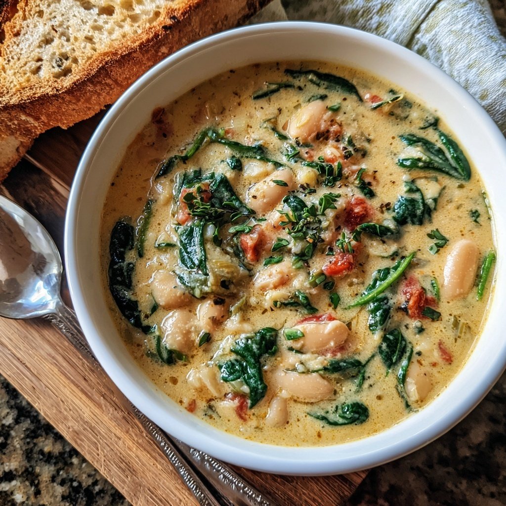 Sunday Creamy White Bean Stew