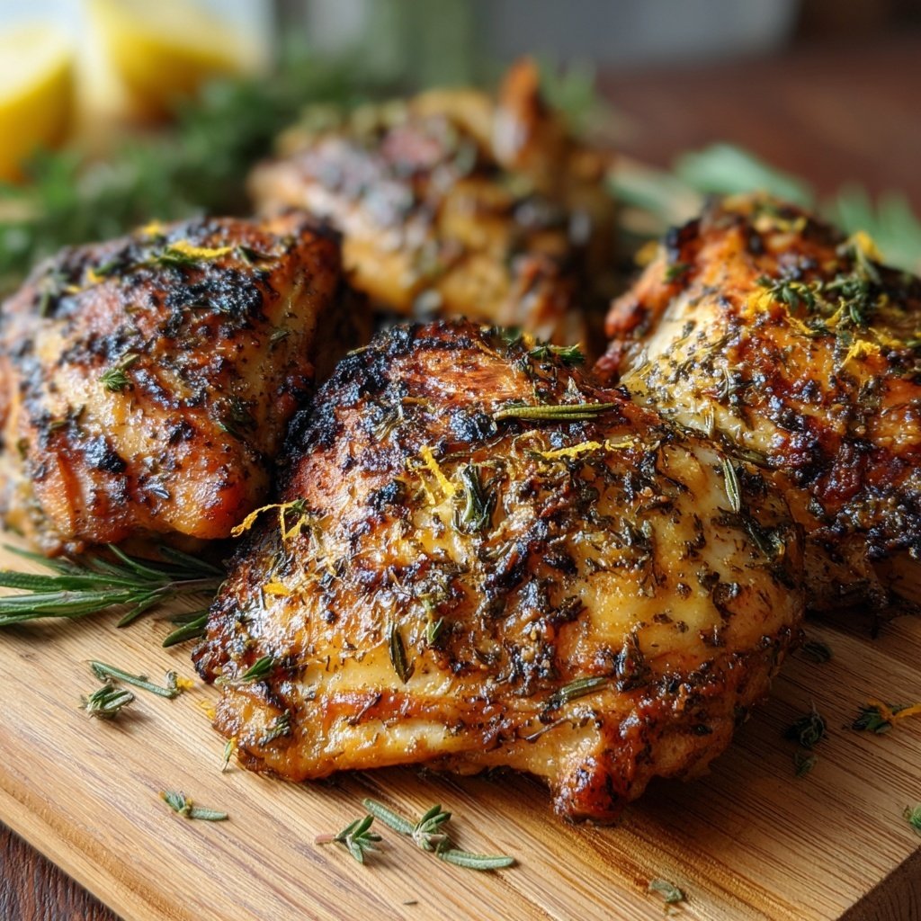 Mediterranean Lemon Herb Chicken