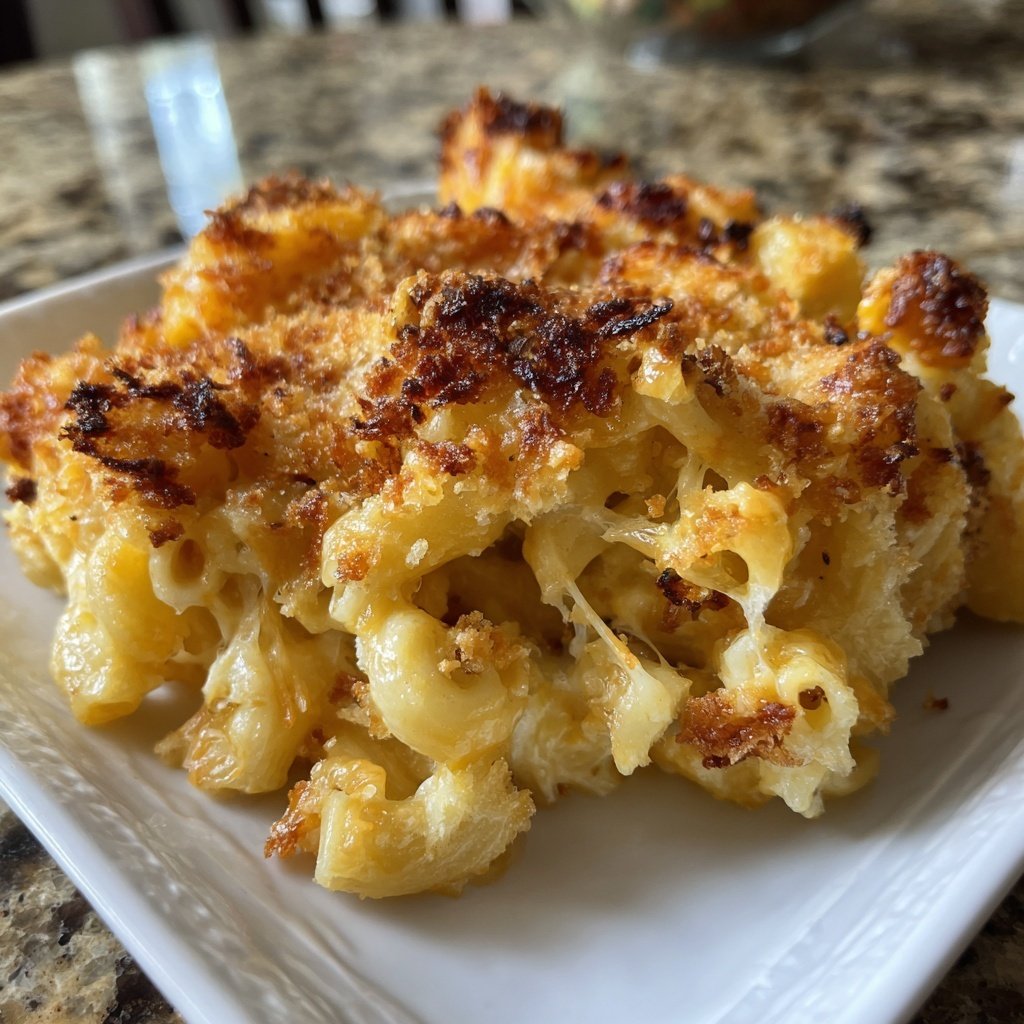 Comfort Food Baked Mac And Cheese