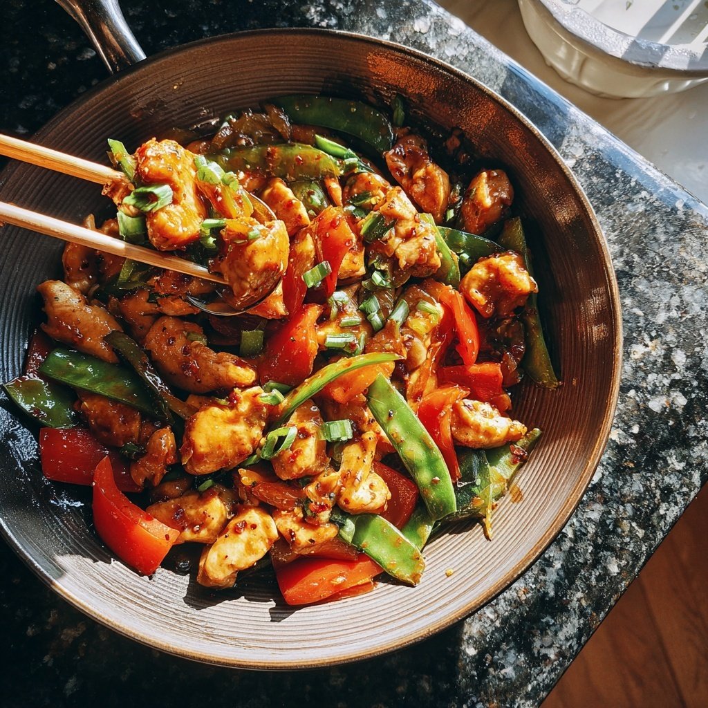 Honey Soy Chicken Stir Fry