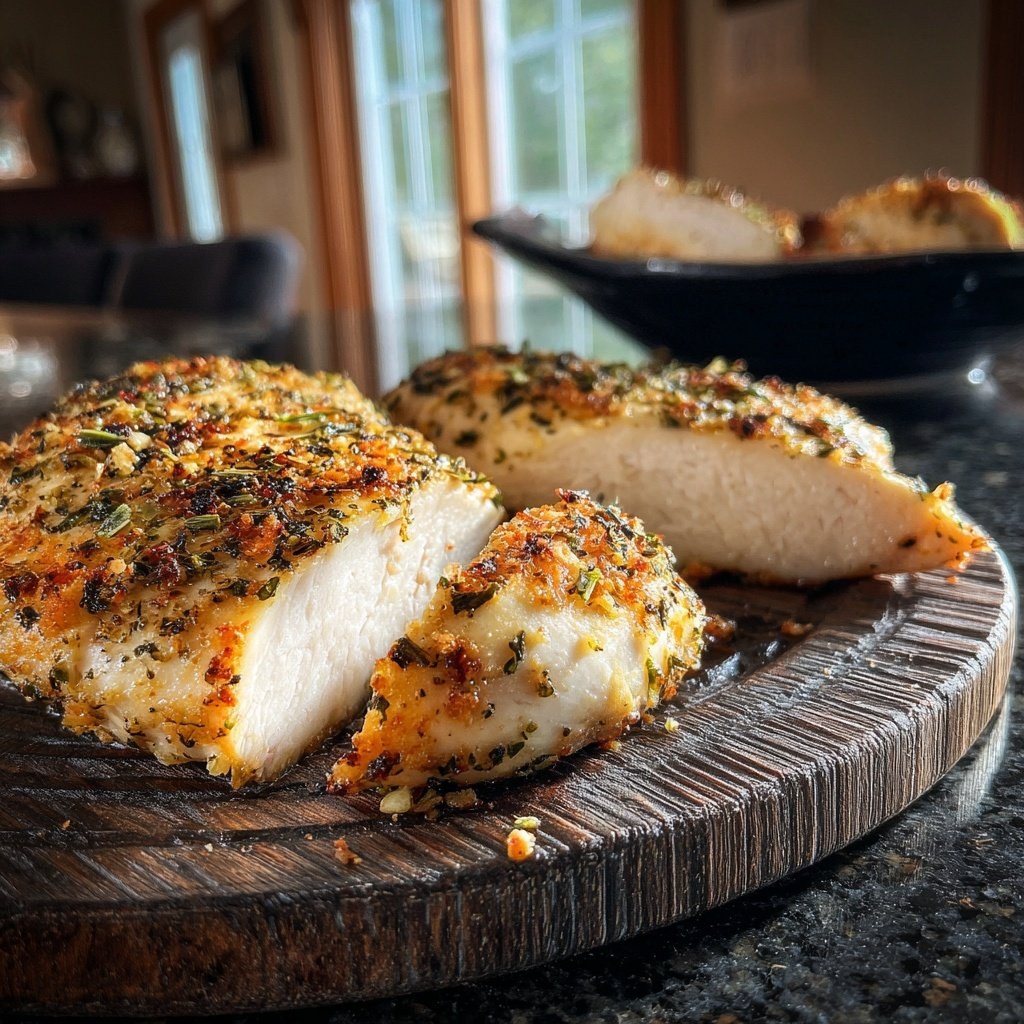 Healthy Baked Chicken Breast With Garlic